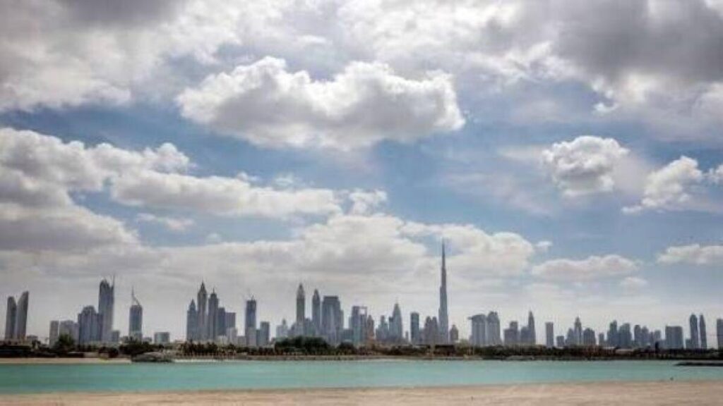 Dubai Weather cloud sky