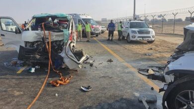 Dubai Accident