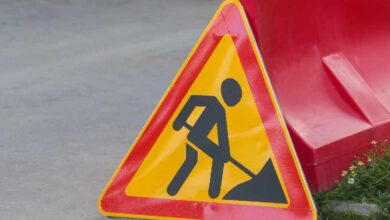 road closed maintenance