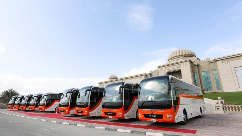 sharjah rta New electric Busses