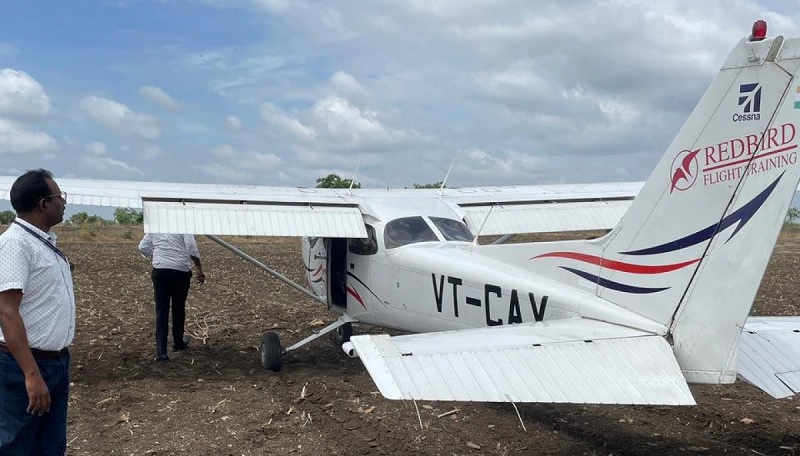 flight crash in Karnataka