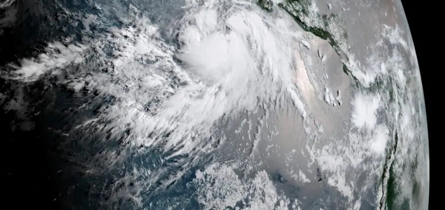 Hilary hurricane in California