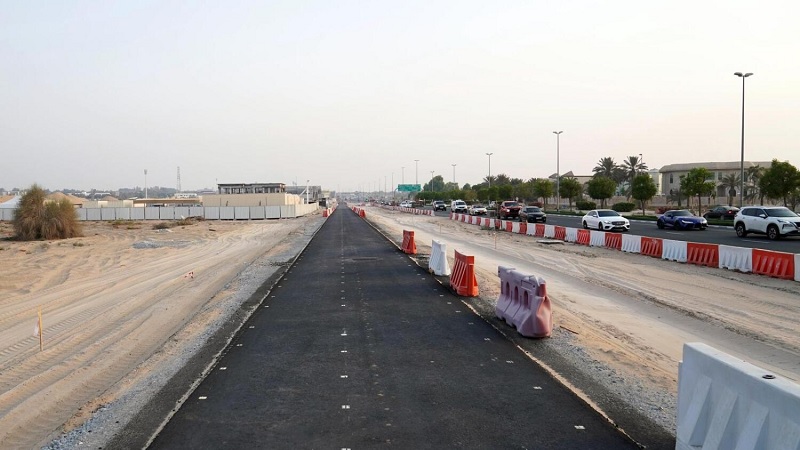 cycling tracks from two key parks 90% complete