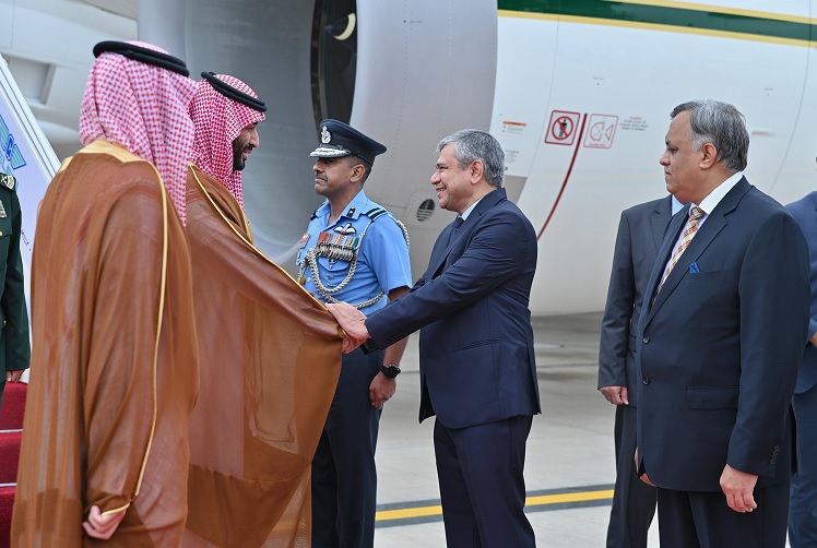 Mohammed bin Salman arrives in India for G20