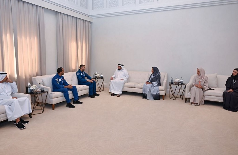 Ahmed bin Mohammed meets with Sultan Al Neyadi