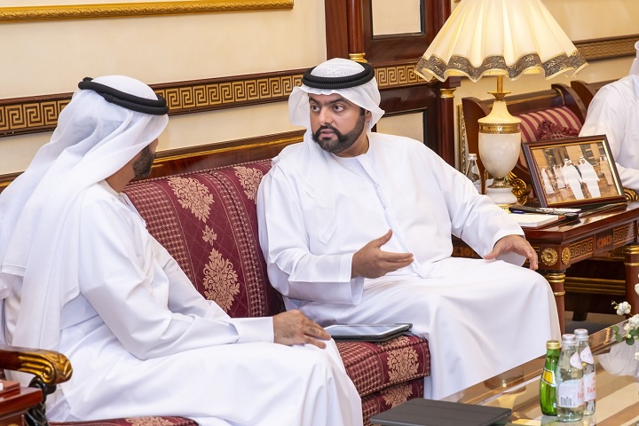 Fujairah Crown Prince receives Minister of Culture and Youth