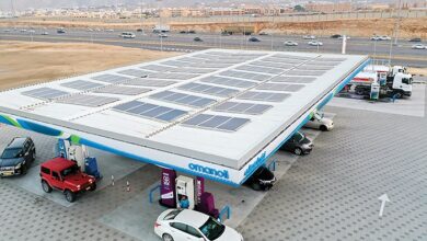 Oman fuel filling station