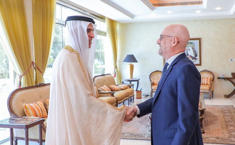 RAK Ruler receives Ambassador of Italy