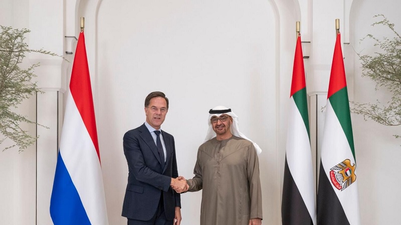UAE President, Dutch Prime Minister discuss bilateral relations