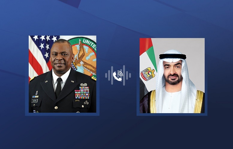 UAE President holds phone call with US Defense Secretary