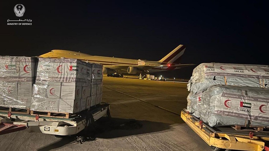 UAE sends more aid to Afghanistan earthquake survivors