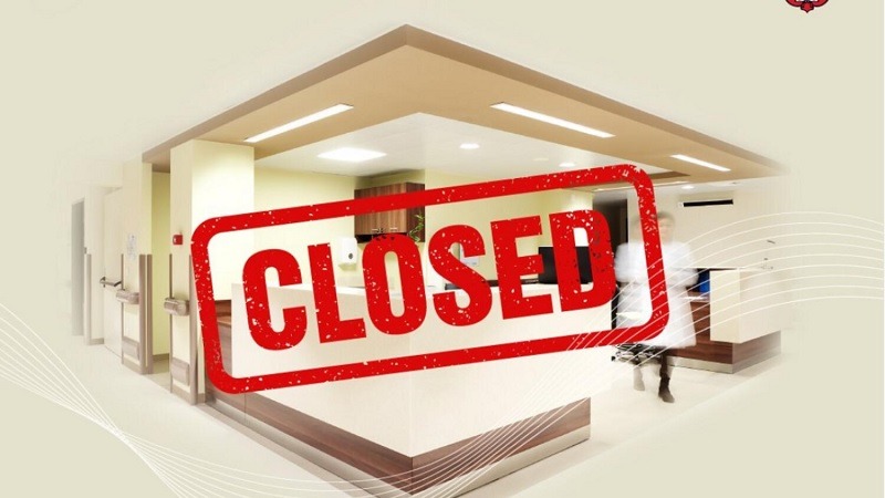 Closure of many health centers for violating norms and policies
