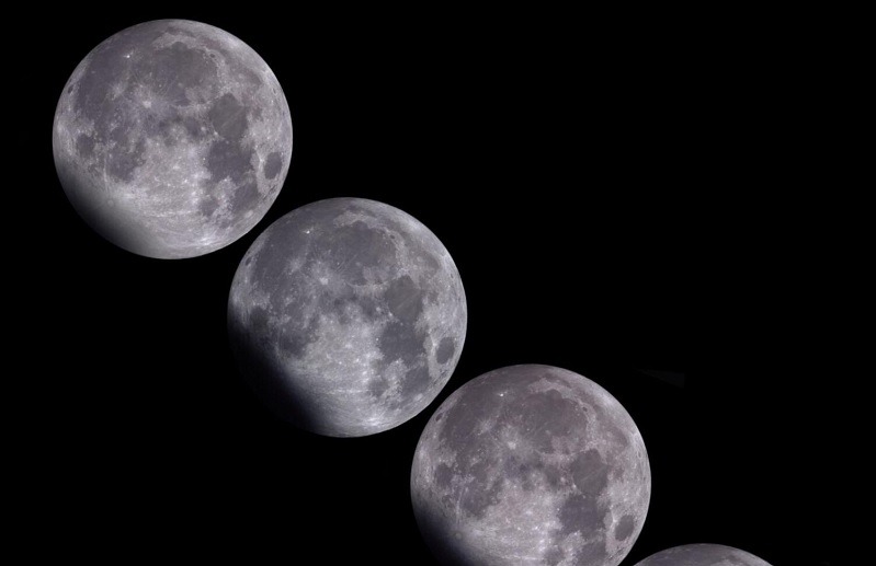 Lunar eclipse in UAE dims the Moon