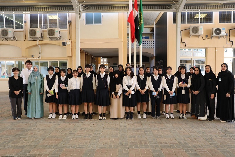 Dubai Police Hemaya Schools Welcomes Delegation from Hiroshima Nagisa School