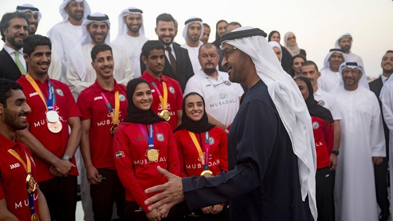 Sheikh Mohamed congratulates UAE jiu-jitsu team