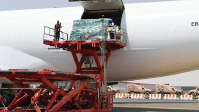 Saudi Arabia's 37th aid plane arrives at Egyptian airport!