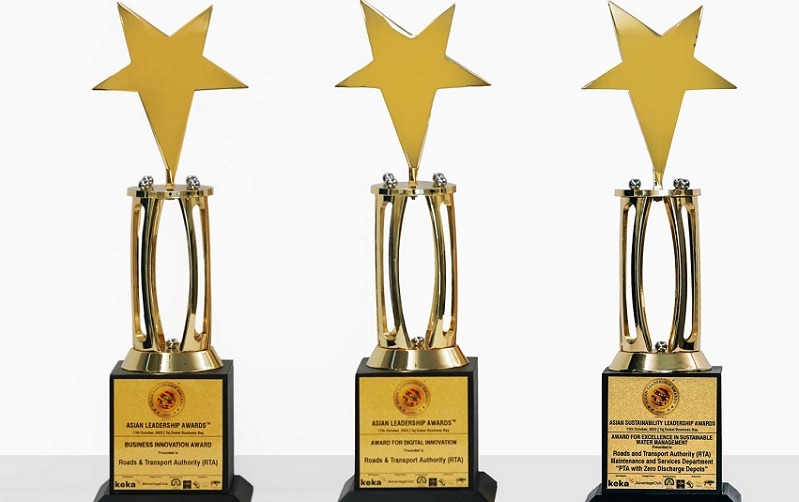 RTA wins three Asian Leadership Awards