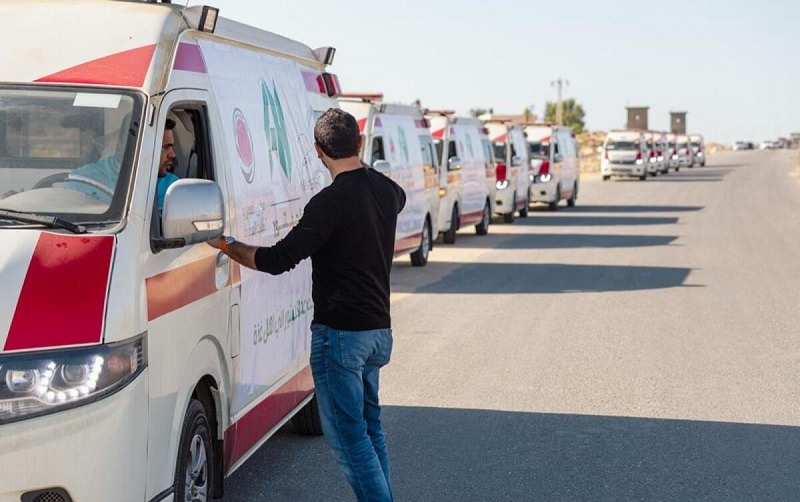 Dubai billionaire donates ambulances to Gaza