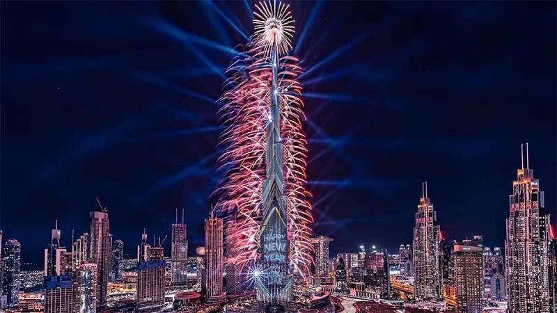 Paid tickets announced for Burj Khalifa's New Year fireworks show