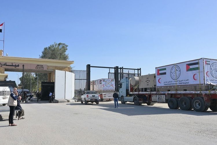 Israel-Hamas ceasefire: UAE field hospital begins entering Gaza