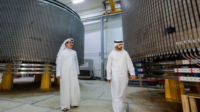 Sheikh Hamdan visited the newly constructed hydroelectric plant in Hatta!