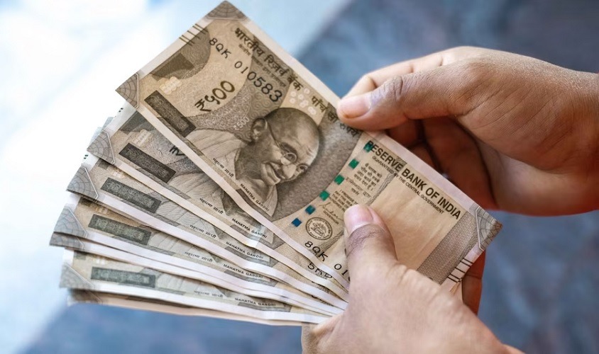 The Indian rupee rose against the dirham in early trade