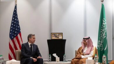 Saudi-US foreign ministers discuss Gaza war