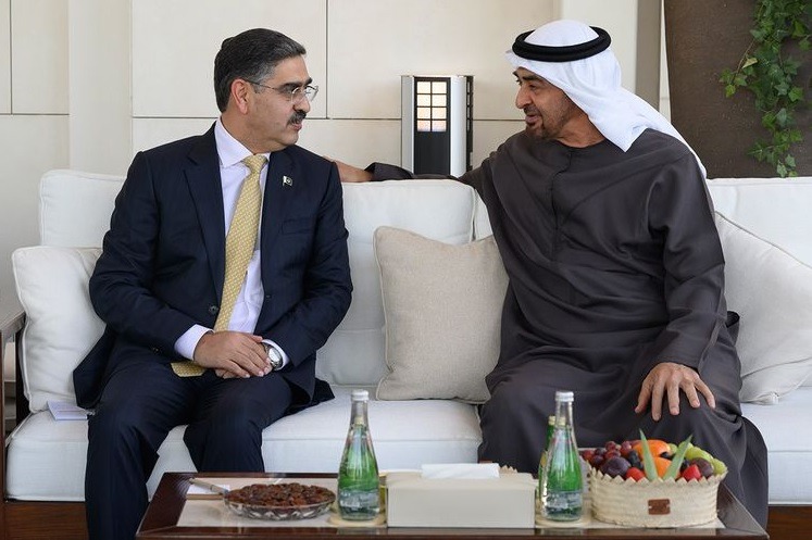 UAE President and Pakistan Prime Minister meet
