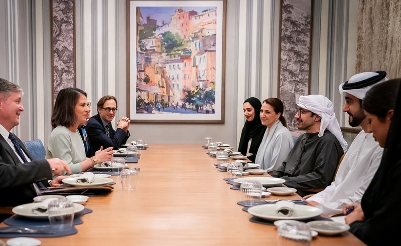 Abdullah bin Zayed receives Federal Minister for Foreign Affairs of Germany
