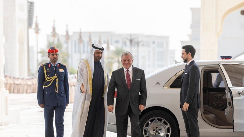 UAE President receives King of Jordan