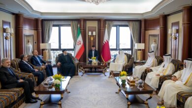Amir meets with Iranian President in Riyadh