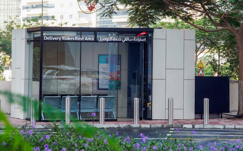 Dubai to build 40 air-conditioned rest areas for delivery riders