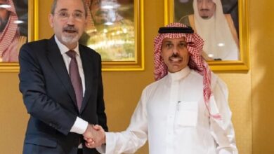Saudi FM receives Jordan’s foreign affairs minister in Riyadh