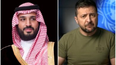 The crown prince of Saudi Arabia and the president of Ukraine consulted on the Ukraine-Russia conflict