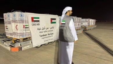 UAE announces 400 tons of food aid to Gazans