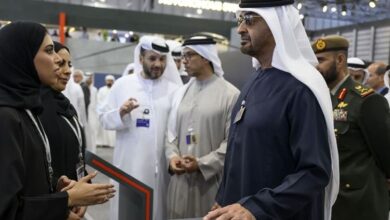 UAE President Attends Dubai Airshow 2023!