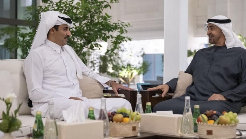 UAE President, Qatar's Emir stress need for immediate ceasefire in Gaza