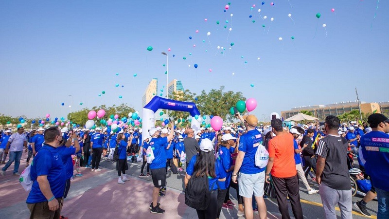 Organize a walk to raise funds for children with autism!