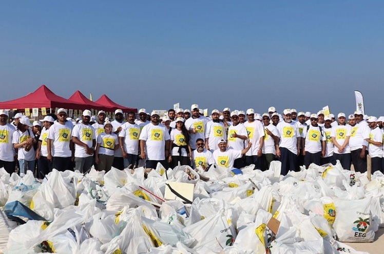 4.9 tonnes of waste collection at Umm Al Quwain