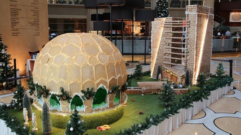 Dubai turns into a magical winter wonderland for the festive season