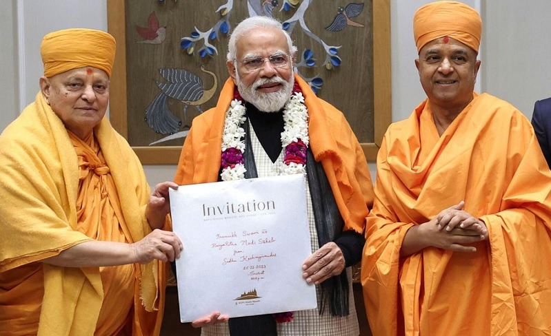 Prime Minister Modi will inaugurate the Hindu temple built in Abu Dhabi on February 14
