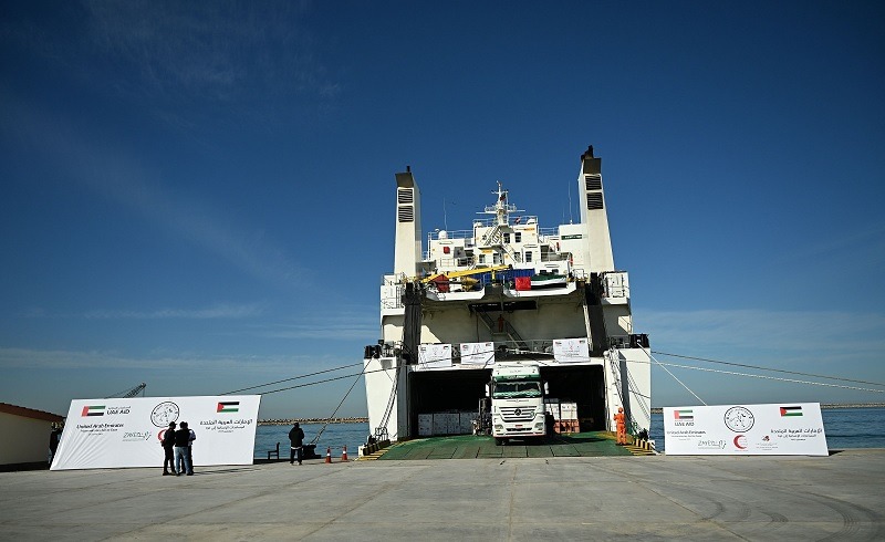 UAE sent hundreds of tons of food to Gaza!