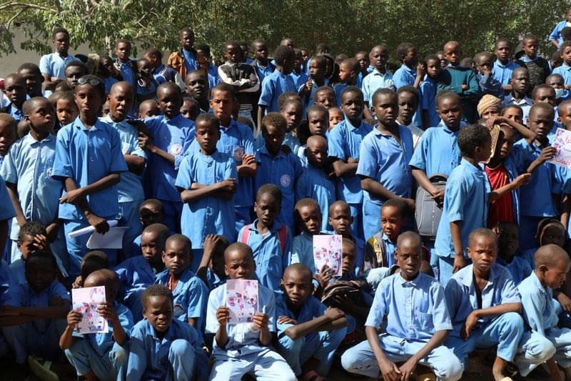 The Kalimat Foundation provided books to improve literacy among children in Chad