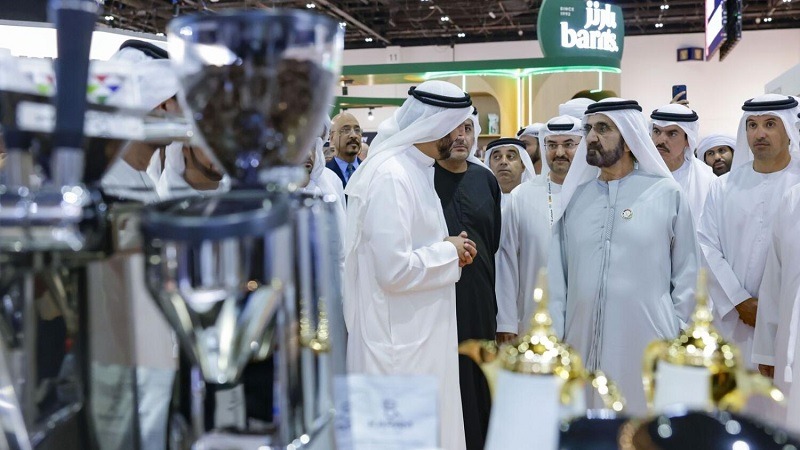 Sheikh Mohammed visited the World of Coffee 2024 exhibition