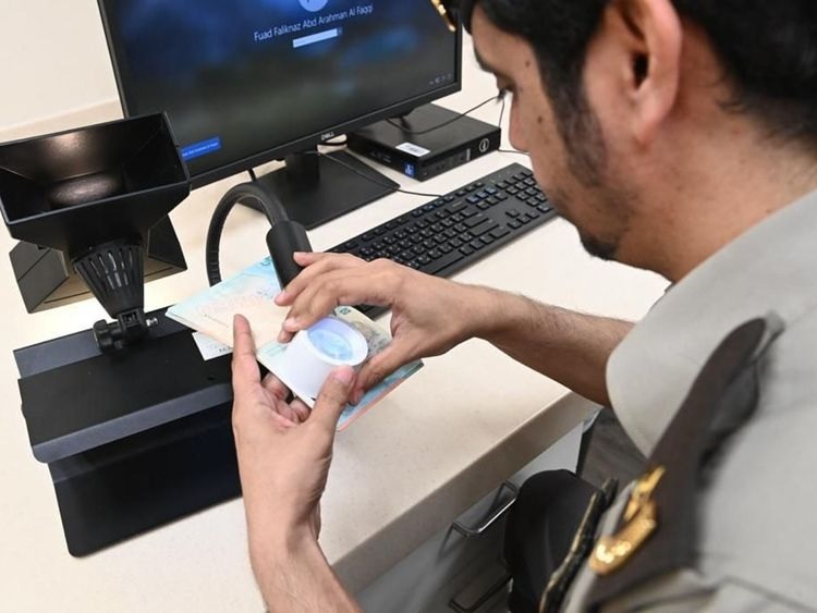 GDRFA Center for Detection of Fake Passports