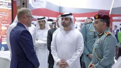 Mansoor bin Mohammed inaugurated the Intersec 2024 exhibition