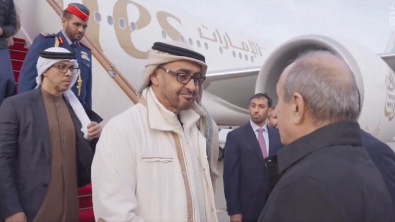 The President of the United Arab Emirates arrived in Azerbaijan on an official visit!