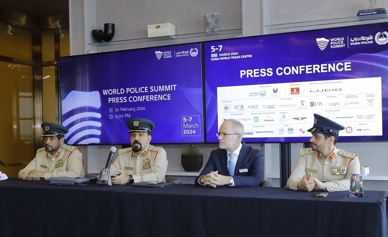 The World Police Summit takes place from March 5 to 7