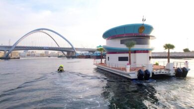 Introducing the world's first fixed mobile floating fire station