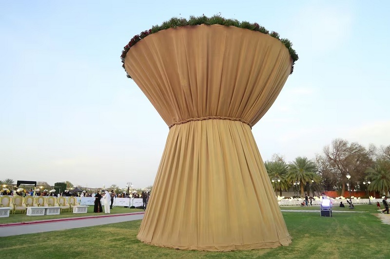 Al Ain Municipality holds the world record for the largest flower bouquet